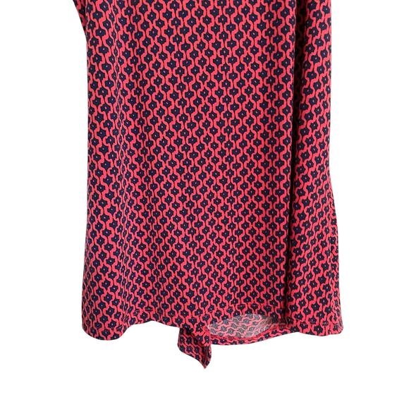 Banana Republic Geo Print Drape Front Twist Tank Top S - Picture 5 of 8